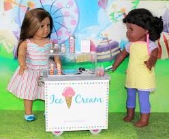 It even comes in four different colors! Diy American Girl Doll Ice Cream Cart American Girl Ideas American Girl Ideas
