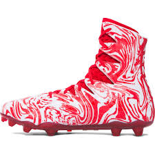 All red under armour spotlight cleats. Under Armour Men S Ua Highlight Lux Mc Football Cleats In Red Red For Men Lyst