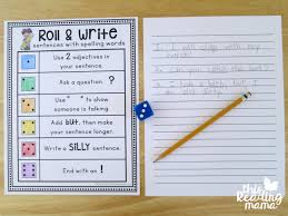 A good way to use retentive in a sentence is. Roll Write Sentences With Spelling Words This Reading Mama Spelling Words Sentence Writing Writing