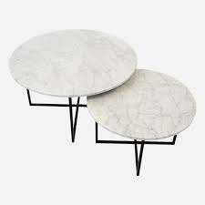 Die runden couchtische passen ideal neben ihr sofa oder ihren sessel. 2er Set Runde Marmor Couchtische Bianco Carrara Weiss Aime Te