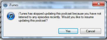 Stop Itunes From Automatically Stopping Podcast Downloads Ask Different