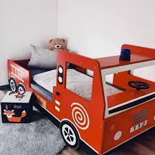 Kinder Feuerwehrbett Noah 200x90 Cm In 2020 Feuerwehrbett Bett Ideen Kinder Zimmer