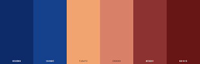 The hex, rgb and cmyk codes are in the table below. 47 Beautiful Color Schemes For Your Next Design Project