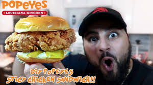 Get all of my popeyes copycat recipes here. Diy Popeyes Chicken Sandwich How To Make Popeyes Chicken Sandwich At Home Youtube