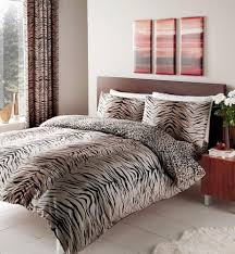 Check spelling or type a new query. Brown Tiger Print Double Duvet Set With Matching Curtains 66 X 72 Sheet Buy Online In Andorra At Andorra Desertcart Com Productid 68069995