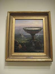 The titan's goblet has been called a picture within a picture and a landscape within a landscape: The Titan S Goblet By Thomas Cole 1801 1848 1833 Oil O Flickr