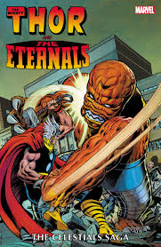 Celestials are powerful extraterrestrial cosmic beings. Thor And The Eternals The Celestials Saga Thomas Roy Gruenwald Mark Macchio Ralph Pollard Keith Buscema John Simonson Walter Jones Arvell Amazon De Bucher