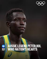 PETER BOL FINISHES 4TH IN 800M FINAL AND WE LOVE HIM FOR IT Perth's very  own Peter Bol brought the entire nation to a standstill last night as he  took