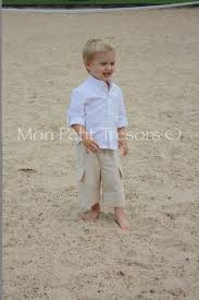 Boys Linen Shirt And Shorts Set Sizes 6 Months To 6 Years Ring Bearer Outfit For Beach Wedding Boy Beach F Boys Linen Shirt Linen Shirt White Linen Shirt