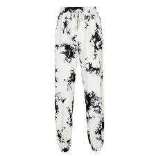 We all love the basic tie dye shirt craft where its easy to style a new pattern of tye dye effect. E6 Women Tie Dye Sweatpants Casual Hip Hop Style Drawstring Elastic Waist Shopee Mexico