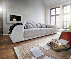 Item dimensions l x w x h: Delife Big Sofa Violetta Creme Hellgrau 310x135 Inklusive 12 Kissen Xxl Sofa Online Kaufen Otto