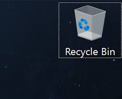 Need to get a file back from the recycle bin? Recycle Bin Stuck With Lines Around It On The Desktop Lines Vanish When I Click On Another Window Return When I Click Anywhere On The Desktop How Do I Remove This Windows10