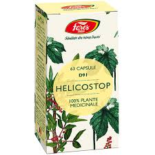 Its presence is associated with gastritis and there is substantial evidence that it causes peptic and duodenal ulcers and chronic gastritis. Capsule Helicostop Fares Ro