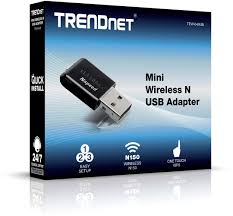 The n150 mini wireless usb adapter connects a laptop or desktop computer to a wireless n network at up to 6x the speed and 3x the coverage of a wireless g connection. Mini Wireless N Speed Usb Adapter Trendnet Tew 649ub