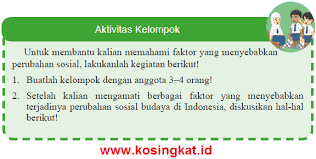Kali ini kami akan membagikan aktivitas kelompok ips kelas 9 semester 1 hal 168. Kunci Jawaban Ips Kelas 9 Halaman 109 Aktivitas Kelompok Kosingkat