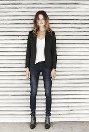 Black Boots With Jeans Women Anine Bing Kleding Stijl