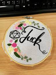 Beautiful floral embroidery patterns and super cute cross stitch! Any D D Fans Here Another One Of My Projects After A Looong Break Fell In Love With Embroidering Flowers Embroidery