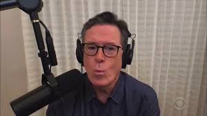 We're all celebrating Trump's indictment! 🎈 #Colbert