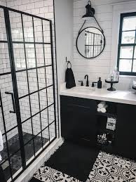 Modern Master Bathroom Renovation Master Bathroom Renovation Black And White Master Bathroom Black And White Tiles Bathroom