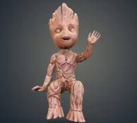 Ebenfalls gibt es ein suchformular, um. Groot 3d Models To Print Yeggi