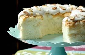 While yeast is proofing, pour the aquafaba (1/4 cup) along with the cream of tartar (1/2 tsp) into the clean & dry bowl of your stand mixer fitted with the whisk attachment. Gluten Free Angel Food Cake Recipe Light And Airy With Gfjules