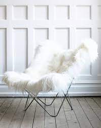 Comfy Fur Chair For Studying Banquetas Decoracion De Unas Muebles