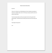 Thank you notes are appropriate after many anyone who throws a party, gives a gift, or takes time to do something for you deserves to be appreciated. Thank You Note For Dinner Format Sample Notes