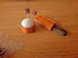 手芸最初の一歩にぴったり 手作り ピンクッション 針山 の作り方 素敵デザインをご紹介 キナリノ ピンクッション 針山 レザークラフト