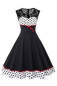 Now, this is the very first image: Misshow Damen Elegant Petticoat Kleid 50er Jahre Rockabilly Retro Vintage Kleid Faltenrock Kleid Weiss L Kleider Damen Schone Kleider Spitzenkleider