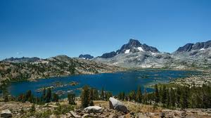Check spelling or type a new query. Thousand Island Lake Shines A Deep Blue On The Approach Along The John Muir Trail