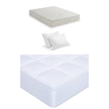Luxurious poly cotton blend mattress cover; Sleep Innovations 10 Inch Suretemp Memory Foam Mattress With Pillows And Protector Full Mattress News