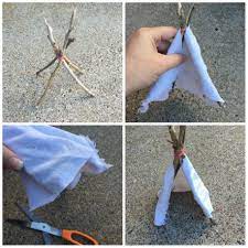 Follow these instructions for making a teepees are not just something you see on old movies or documentaries. Construct A Quick Mini Teepee For Play Be A Fun Mum