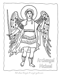 Check out our angel coloring pages selection for the very best in unique or custom, handmade pieces from our coloring books shops. St Michael Coloring Page Coloring Home