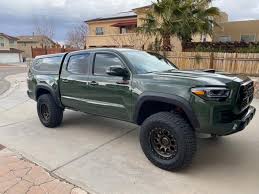 2002009 toyota 9 toyota corolla xrs 2013 toyota tacoma double cab trd sport stk canopy, lumber rack. 2020 Army Green Pro Colour Matched Topper Tacoma World