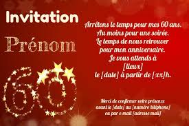Les adultes ont beau avoir soufflé quelques bougies de plus, ils ne se réjouissent pas moins à l'idée que leur proches pensent à eux pour leur souhaiter un joyeux anniversaire avec une carte d'anniversaire pour adulte. Invitation Anniversaire 60 Ans Doree Rouge Gratuit A Imprimer Carte 3441