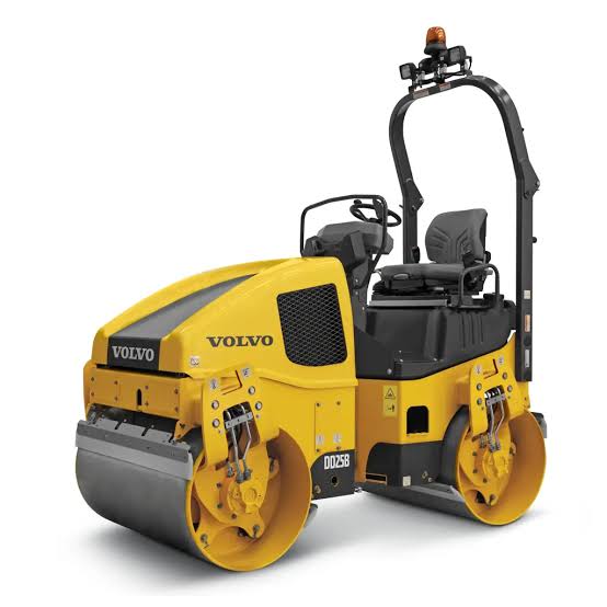 Volvo DD25B Narrow Configuration Smooth Drum Roller