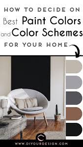 How To Choose The Best Color Palette For Your Home House Color Schemes Interior Interior House Colors Color Palette Living Room
