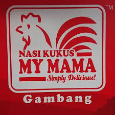 Berpandukan google dan waze dapatlah cari restorannya. Teringin Nasi Kukus My Mama Gambang Ben Ashaari