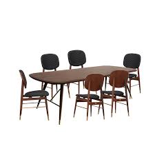 Volta 2 2m Dining Table 6 Side Chairs