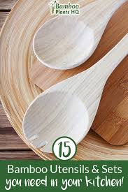See full list on woodentips.com 15 Sustainable Bamboo Kitchen Utensils Sets Bamboo Plants Hq