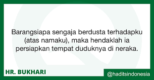 Follow kajianalfityahbandung to never miss another show. Hadits Bukhari No 105 Dosa Orang Yang Berdusta Atas Nama Nabi Shallallahu Alaihi Wa Salam