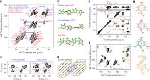 Lignin is primarily a strengthening agent in the wall. Lignin Polysaccharide Interactions In Plant Secondary Cell Walls Revealed By Solid State Nmr Nature Communications