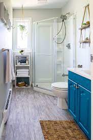 Attempt to find a soap dispenser in the kind of a starfish, or even a garbage basket decorated with a mosaic of sea glass. Budget Friendly Beach Themed Bathroom Makeover Sustain My Craft Habit