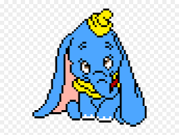 La recette facile d'un gâteau nid de poule. Pixel Art Disney Dumbo Png Download Pixel Art Disney Dumbo Transparent Png Vhv