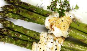 Gruner Spargel Mit Schollenfilet