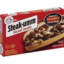 The editors of easy home cooking magazine cooking doesn't need to be a. Steak Umm Sandwich Steaks Sliced 100 All Beef Beef Wade S Piggly Wiggly