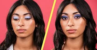 Yes, you can wear blue eyeshadow anywhere