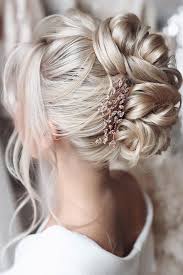 Best 2021 Wedding Updos Ideas For Every Bride Romantic Wedding Hair Messy Hair Updo Hair Styles
