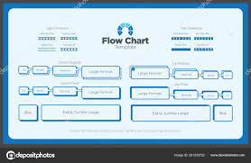 Modern Clean Flow Chart Design Template Build Your Own Flow