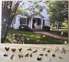 Trick™ puzzles > the ultimate puzzle, not for the faint of heart! Peachblossom Puzzles Leslie Evans
